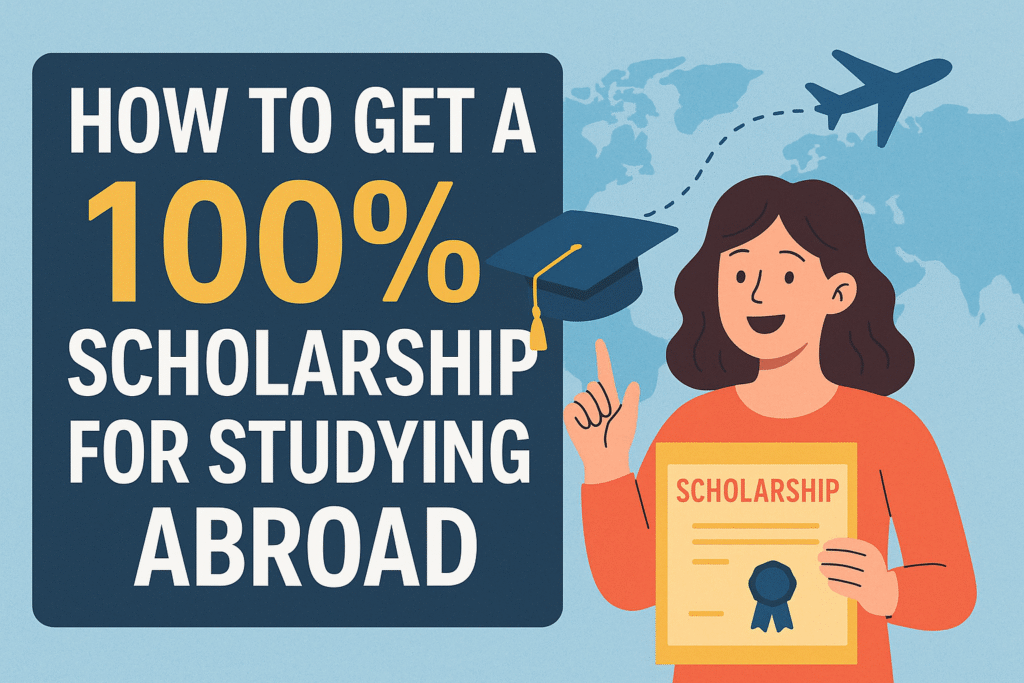 How to Get a 100% Scholarship for Studying Abroad