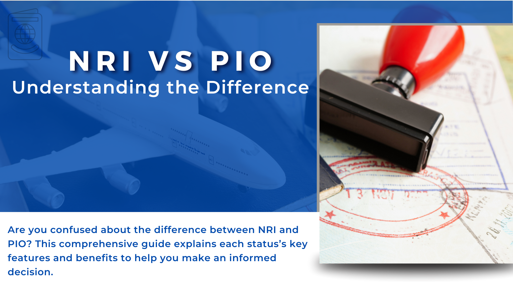 nri and pio difference