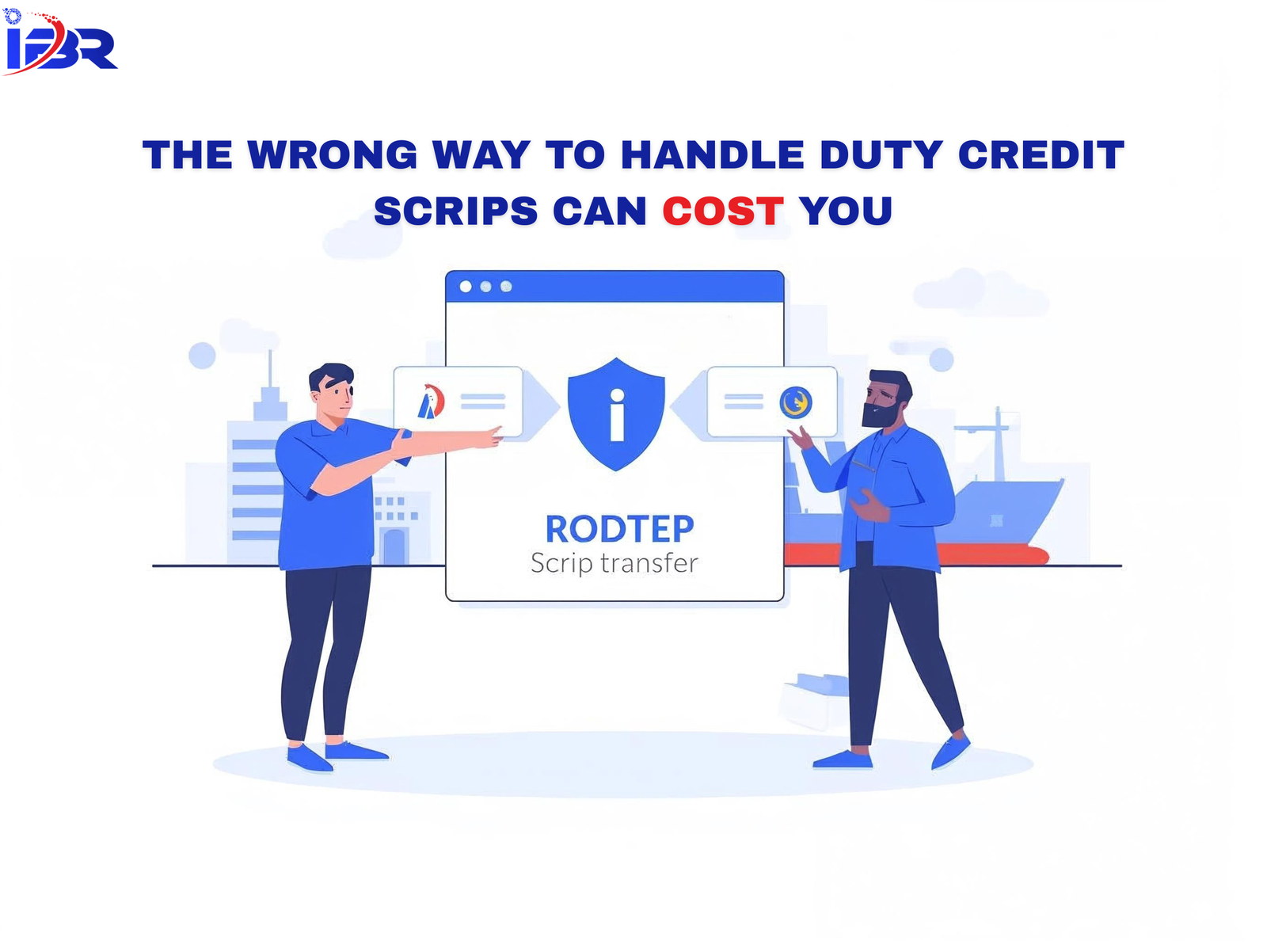 ICEGATE Scrip transfer