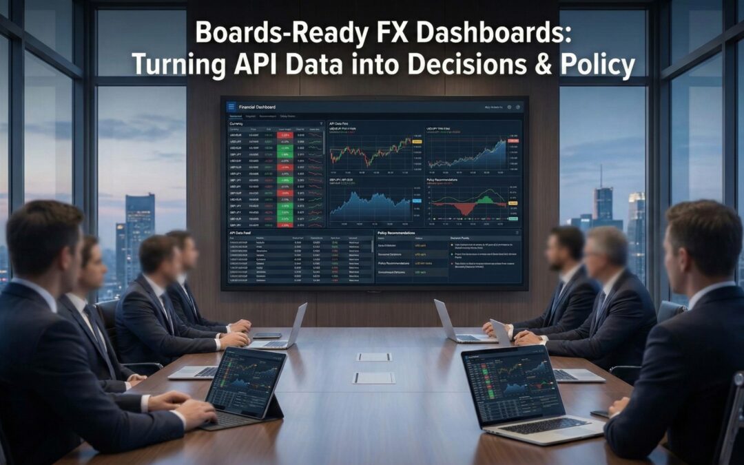 FX API for Treasury Management: How Boards Use Real-Time Data for Better Decisions