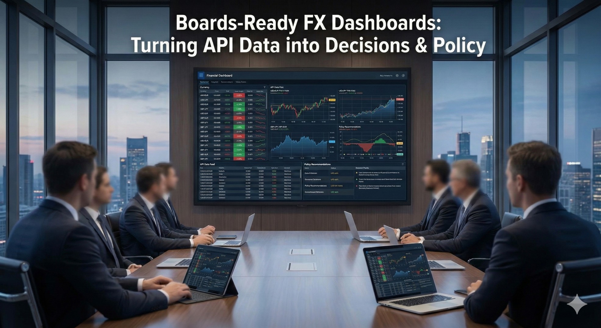 FX API for Treasury Management: How Boards Use Real-Time Data for Better Decisions