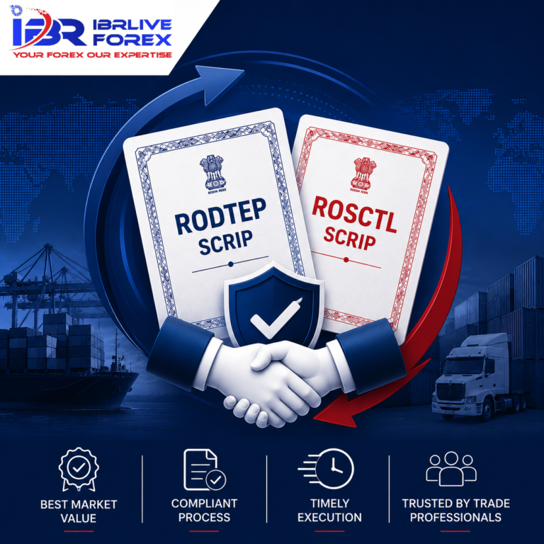 Buying & Selling RODTEP & ROSCTL Scrips